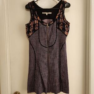 Rachel Roy colorfully woven dress